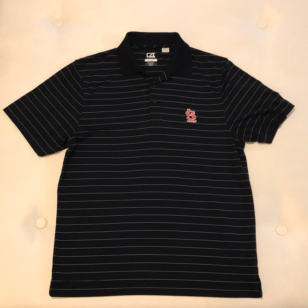 St. Louis Cardinals golf short sleeve polo